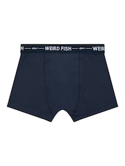 Weird Fish Red Ashridge Boxer Shorts 3 Pack - Image 2 of 5
