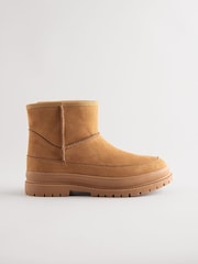 Marrón tostado - Botas de antelina - Imagen 2 de 6