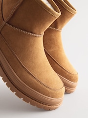 Marrón tostado - Botas de antelina - Imagen 3 de 6