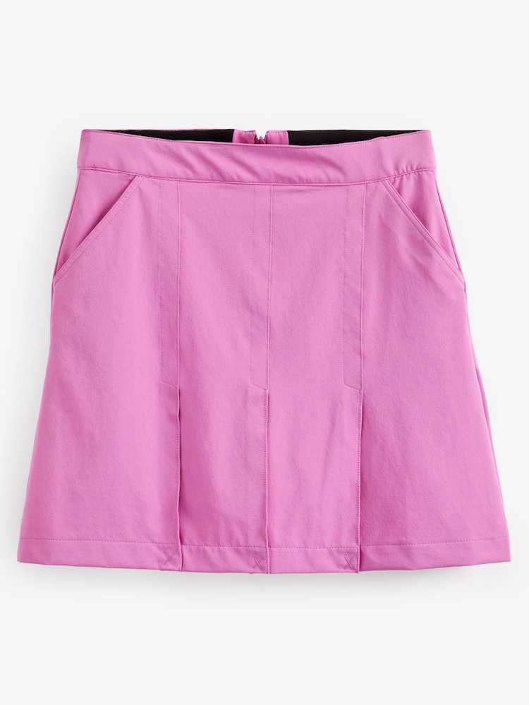 Calvin Klein Golf Purple Hackensack Pleated Skort - Image 5 of 5