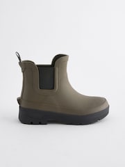 Green Chelsea Ankle Welly Boots - Image 2 of 5