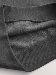 Charcoal Crew Neck School Sweater (3-16yrs) - Image 9 of 9
