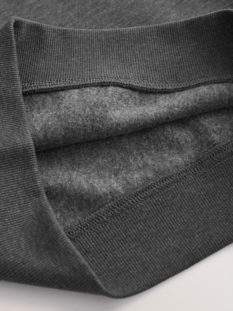 Charcoal Crew Neck School Sweater (3-16yrs) - Image 9 of 9