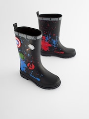 Black Marvel Wellies - Image 1 of 8