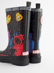 Black Marvel Wellies - Image 3 of 8