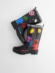 Black Marvel Wellies - Image 6 of 8