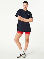 Navy Active Sport 100% Cotton Graphic T-Shirt - Image 3 of 7