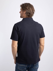 Azul marino oscuro - Polo de algodón piqué Miles de Weird Fish - Imagen 2 de 7
