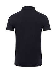 Azul marino oscuro - Polo de algodón piqué Miles de Weird Fish - Imagen 7 de 7