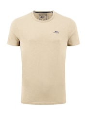 Weird Fish Cream Fished Branded Cotton T-Shirt - Image 5 of 5