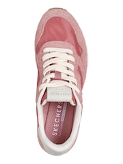 Skechers Pink Uno Vintage Dayz Trainers - Image 3 of 4