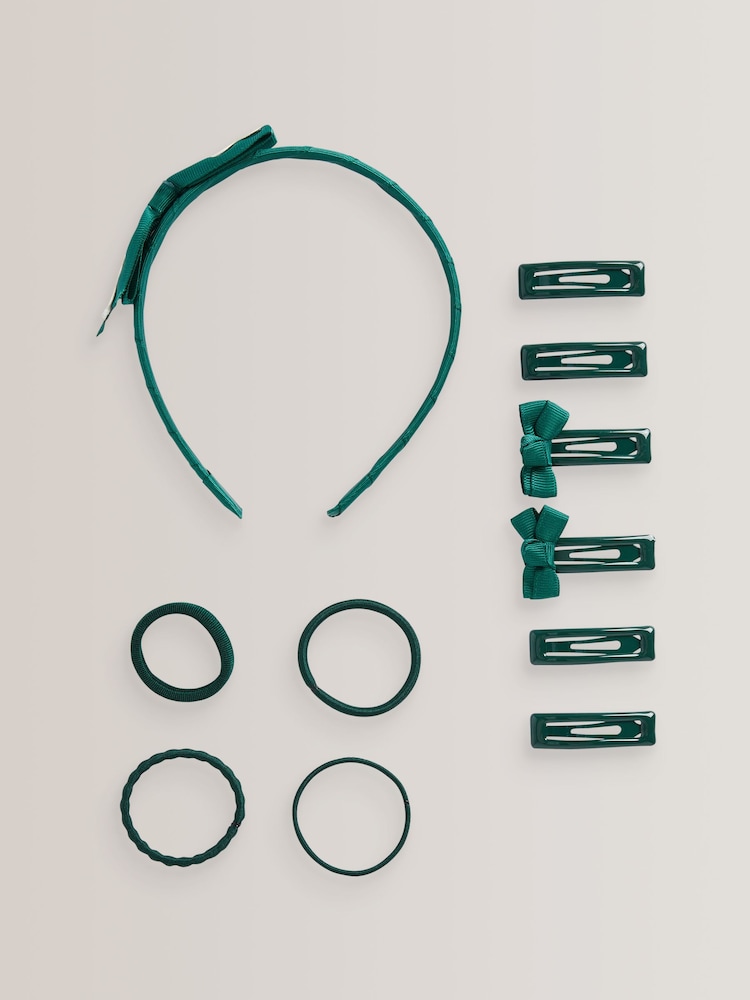 Green Hair Accessories Bundle - Image 1 of 6