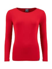 Weird Fish Red Maine Ribbed Outfitter T-Shirt - Image 6 of 7