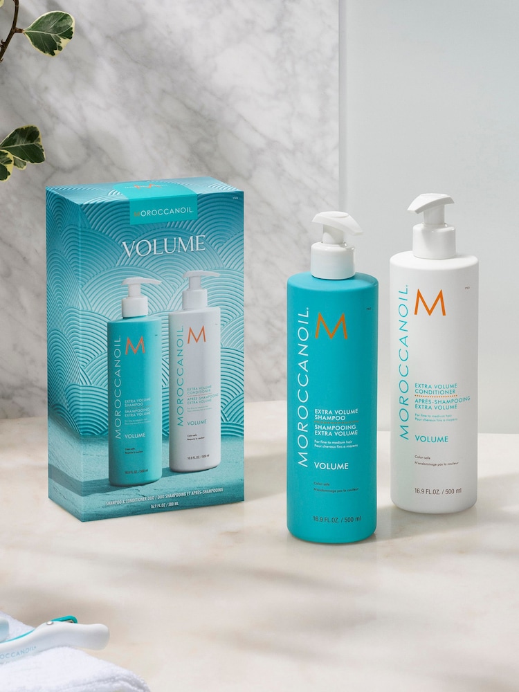 Moroccanoil Extra Volume Shampoo and Conditioner Duo 500ml (worth £83) - Image 2 of 2