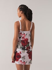 B by Ted Baker Floral Satin Lace Slip Night Dress - Image 2 of 8