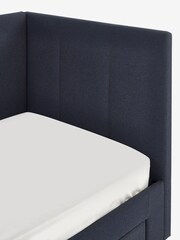Soft Marl Petrol Blue Kids Marlow Drawer Upholstered Frame - Image 11 of 12