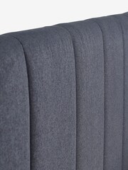 Soft Marl Petrol Blue Kids Marlow Drawer Upholstered Frame - Image 7 of 12
