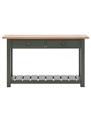Gallery Home Moss Green Leroy 2 Drawer Console - Image 2 of 2