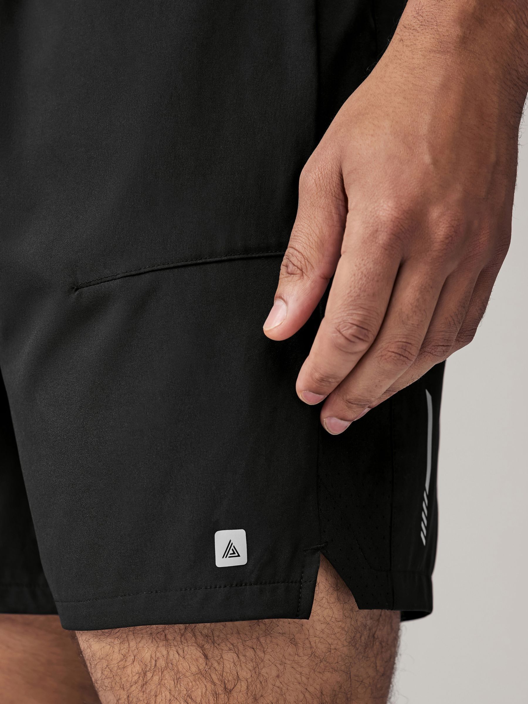 Buy Black 7 Inch Active Gym Sports Shorts from Next Canada