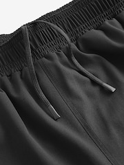 Black 7 Inch Active Gym Sports Shorts - Image 9 of 11