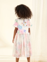 Angel & Rocket Ballerina-Kleid mit Azaleenmuster - Bild 2 von 6