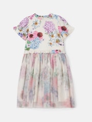 Angel & Rocket Ballerina-Kleid mit Azaleenmuster - Bild 4 von 6