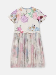 Angel & Rocket Ballerina-Kleid mit Azaleenmuster - Bild 5 von 6