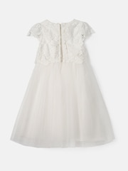 Angel & Rocket Cream Esme Lace Bodice Dress - Image 10 of 10