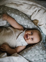 The Little Tailor White 100% Cotton Quilt - Image 10 of 12