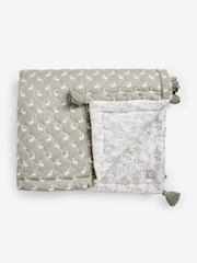 The Little Tailor White 100% Cotton Quilt - Image 3 of 12