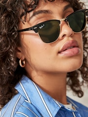 Черный - Солнцезащитные очки с поляризованными стеклами Ray-Ban Erika - Image 2 of 3