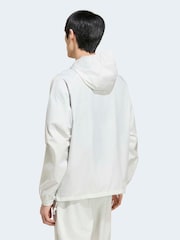 adidas Originals Tech Trefoil Essentials Trainingsjacke mit Kapuze und durchgehendem Reißverschluss - Bild 2 von 7