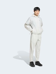 adidas Originals Tech Trefoil Essentials Trainingsjacke mit Kapuze und durchgehendem Reißverschluss - Bild 3 von 7
