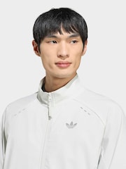 adidas Originals Tech Trefoil Essentials Trainingsjacke mit Kapuze und durchgehendem Reißverschluss - Bild 4 von 7