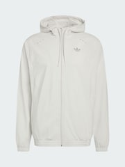 adidas Originals Tech Trefoil Essentials Trainingsjacke mit Kapuze und durchgehendem Reißverschluss - Bild 7 von 7