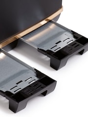 Black/Copper Electric 4 Slice Toaster - Image 6 of 8