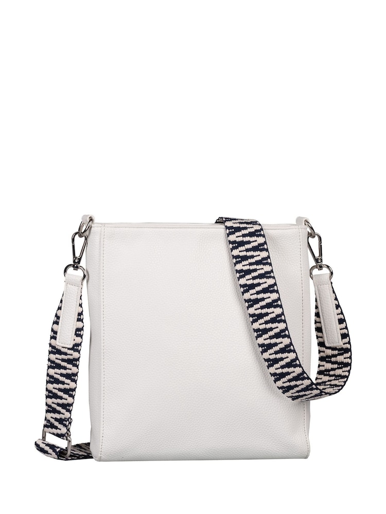 Gabor White Silena Cross-Body Bag - Image 2 of 3