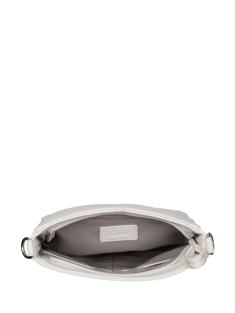 Gabor White Silena Cross-Body Bag - Image 3 of 3