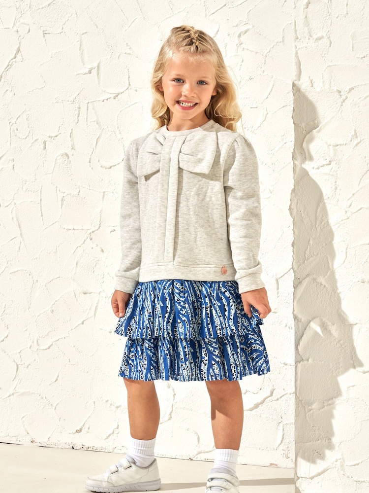 Angel & Rocket Tara Zebra Print Sweat Kleid - Bild 2 von 5