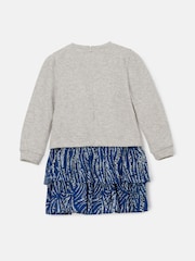 Angel & Rocket Tara Zebra Print Sweat Kleid - Bild 5 von 5