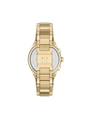 Armani Exchange Gold Tone Sync Chronograph Stainless Steel Watch - Image 2 of 8