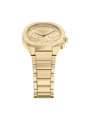 Armani Exchange Gold Tone Sync Chronograph Stainless Steel Watch - Image 3 of 8