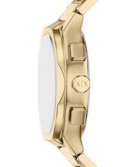 Armani Exchange Gold Tone Sync Chronograph Stainless Steel Watch - Image 6 of 8