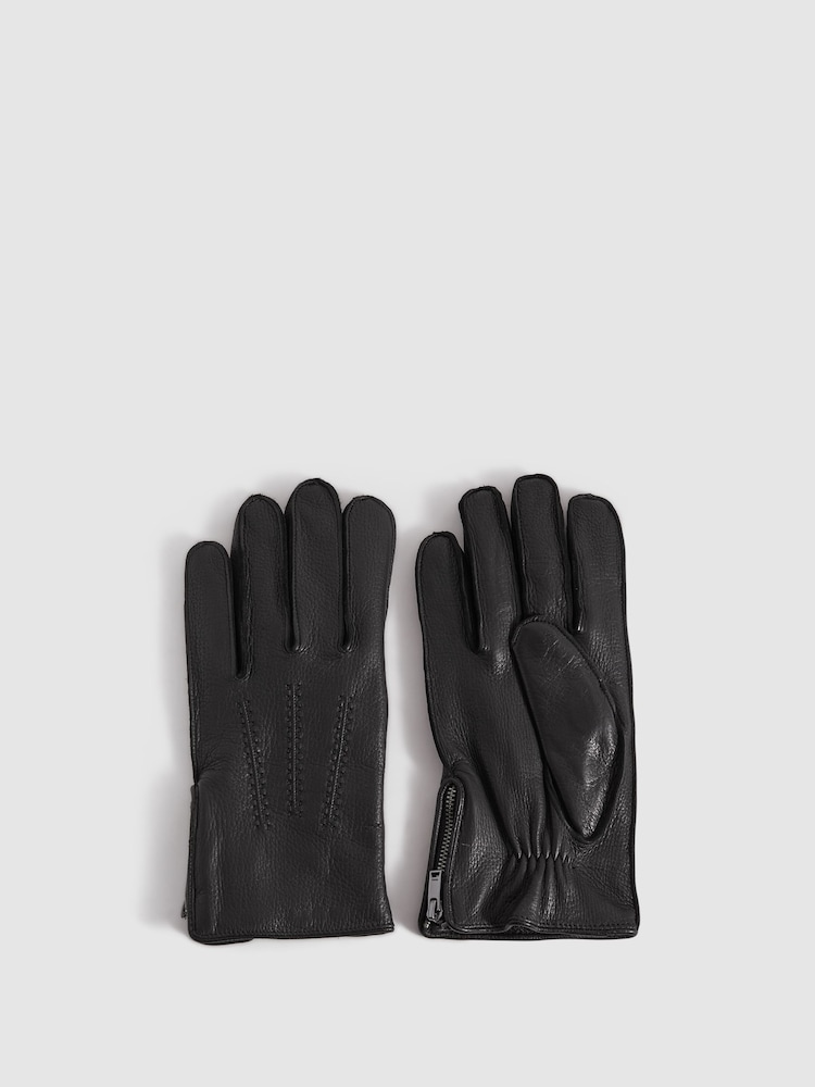 Кожаные перчатки Reiss Iowa - Изображение 1 из 4