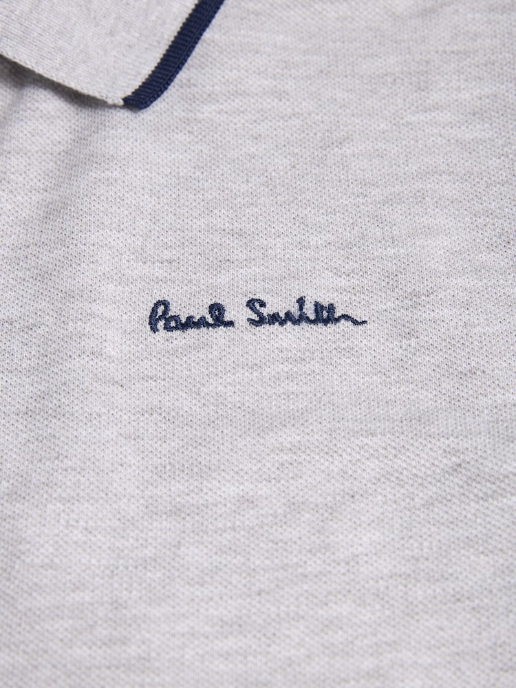 Paul Smith Junior Boys Short Sleeve Signature Polo Shirt - Image 3 of 4