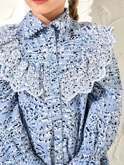 Angel & Rocket Amelie Bluse mit Zebramuster aus 100 % Baumwolle - Bild 4 von 7