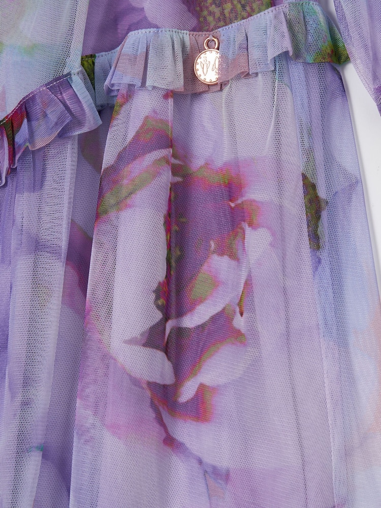 Angel & Rocket Beatrice Imprimeu Mesh Rochie - Image 6 of 6