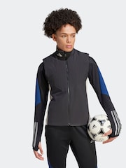 Черно-коричневые жилеты adidas Football Tiro 23 Club - Изображение 3 из 7