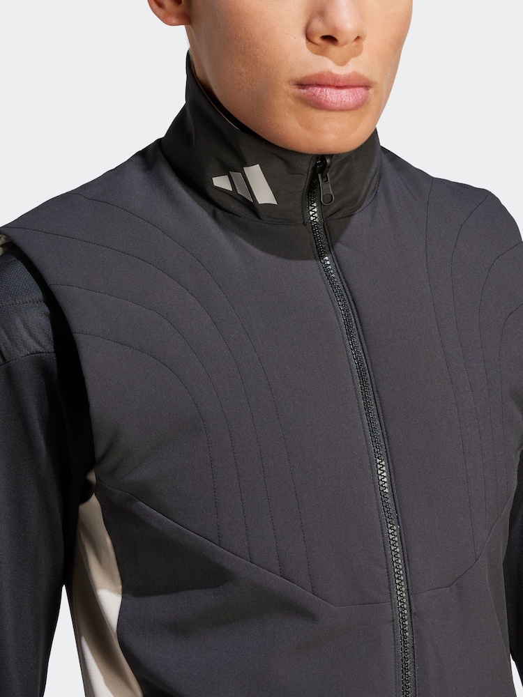adidas Football Black/Brown Tiro 23 Club Gilets - Image 5 of 7