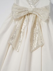 Angel & Rocket White Sequin Bow Claudia Dress - Image 11 of 11